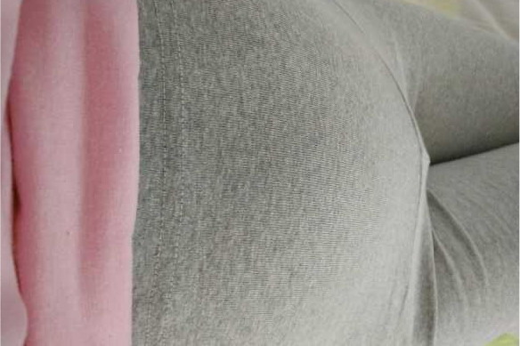 怀孕4个月孕肚实图