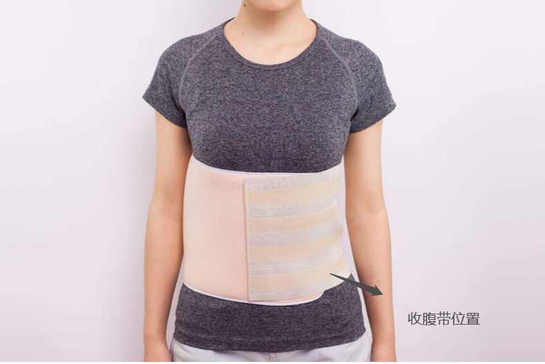 产后收腹带位置图